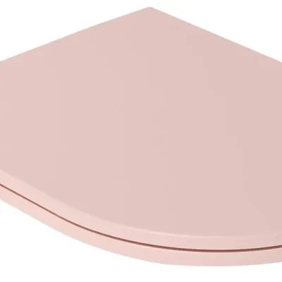 Sapho Isvea - WC sēdeklis Slim, SoftClose, Rosa Salmon 40KF0541I-S