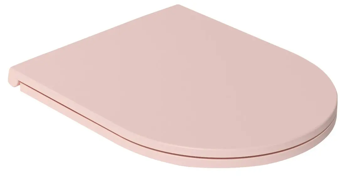 Sapho Isvea - WC sēdeklis Slim, SoftClose, Rosa Salmon 40KF0541I-S