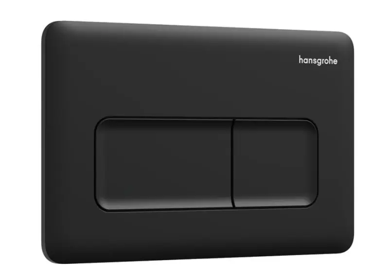 Hansgrohe iFrame Original Q - WC vadības plate, matēti melns 66001670