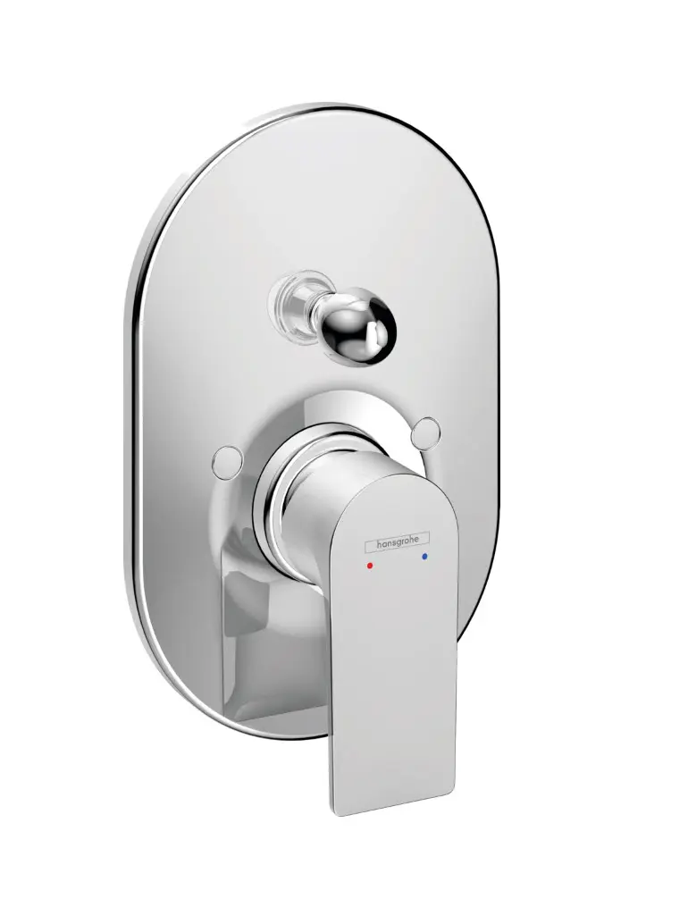 Hansgrohe Rebris E - zemapmetuma vannas maisītājs, hroms 72459000