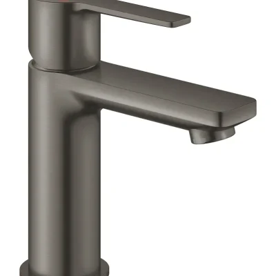Grohe Lineare - izlietnes maisītājs ar Push-Open noteces komplektu, Hard Graphite birstēts 23791AL1