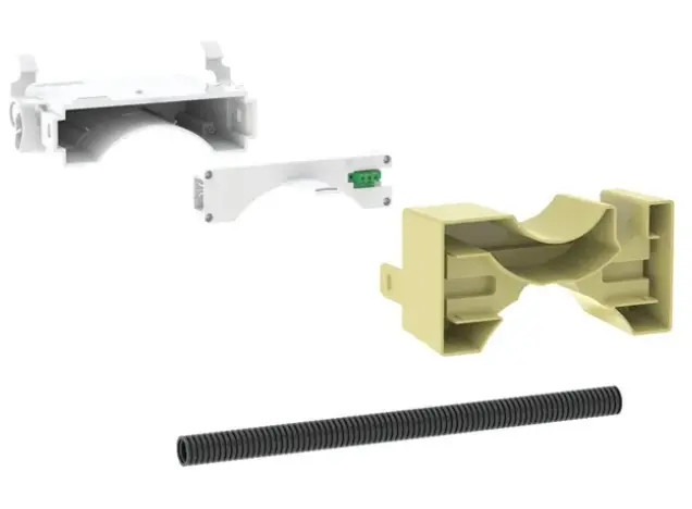 Geberit piederumi - Geberit Power &Connect kārbu komplekts ar starpsienu un pieslēguma spaili 116.063.00.6