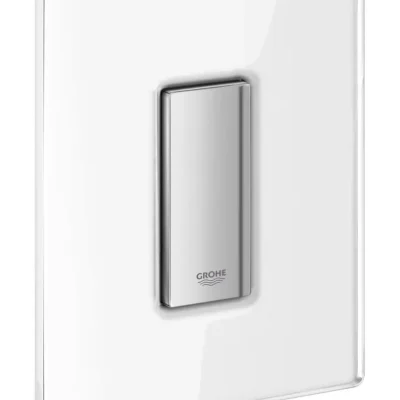 Grohe Skate Cosmo - vadības plate, hroms/stikls, Moon White 38846LS0