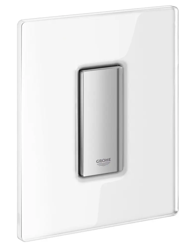 Grohe Skate Cosmo - vadības plate, hroms/stikls, Moon White 38846LS0