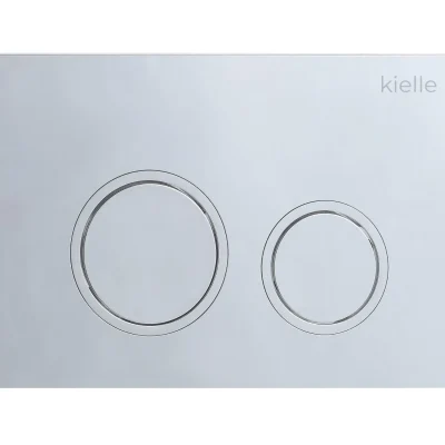 kielle Gemini New II - vadības plate, spīdīgs hroms 70230000