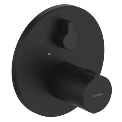 Hansa Home - termostata dušas maisītājs, zemapmetuma montāža, matēti melns 8861904533