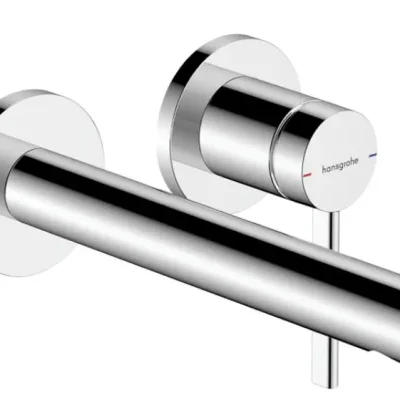 Hansgrohe Zesis S - izlietnes maisītājs zemapmetuma, ar izteku, 2 caurumu montāža, EcoSmart+, hroms 74750000