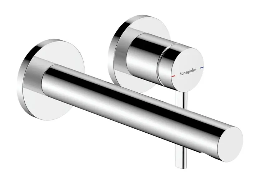 Hansgrohe Zesis S - izlietnes maisītājs zemapmetuma, ar izteku, 2 caurumu montāža, EcoSmart+, hroms 74750000