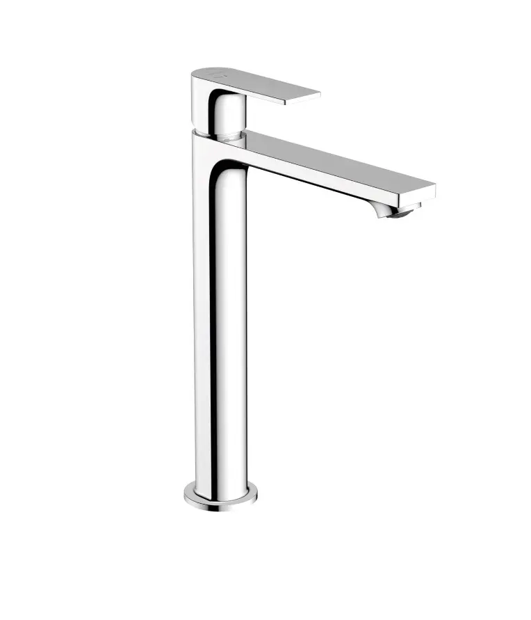 Hansgrohe Rebris E - maisītājs uz virsmas uzstādāmai izlietnei, ar noteci, CoolStart, hroms 72581000