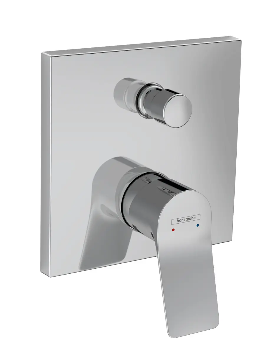 Hansgrohe Vivenis - zemapmetuma vannas maisītājs, 2 patērētājiem, hromēts 75416000