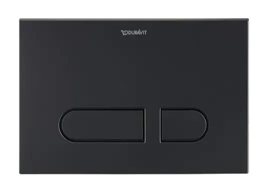 Duravit DuraSystem - vadības plate, matēti melna WD5001031000