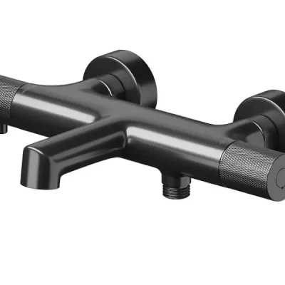 Cersanit Zen - termostata vannas maisītājs, gun metal S951-569