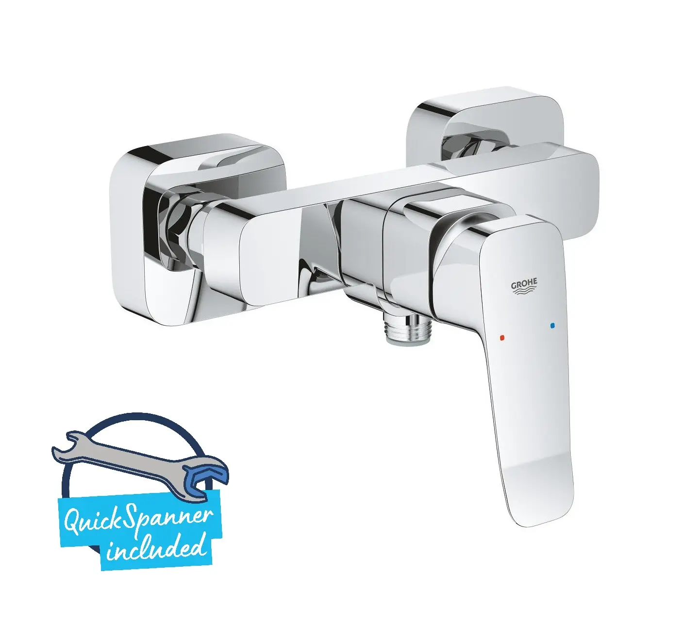 Grohe Dice - dušas maisītājs, hroms 1018740000