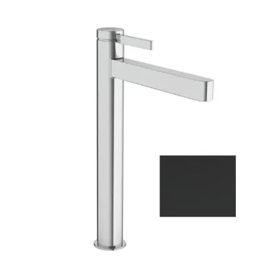 Hansgrohe Finoris - izlietnes maisītājs, ar Push-Open noteces komplektu, CoolStart, EcoSmart, matēti melns 76072670