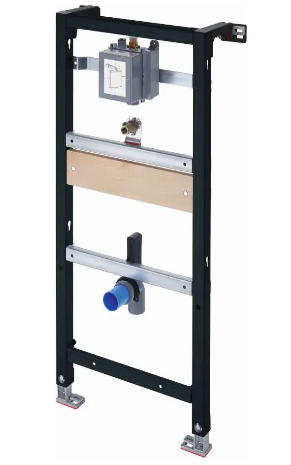 Duravit DuraSystem - priekšsienas instalācija pisuāram, 115 cm, zemapmetuma spiediena skalotājam WD3004000000