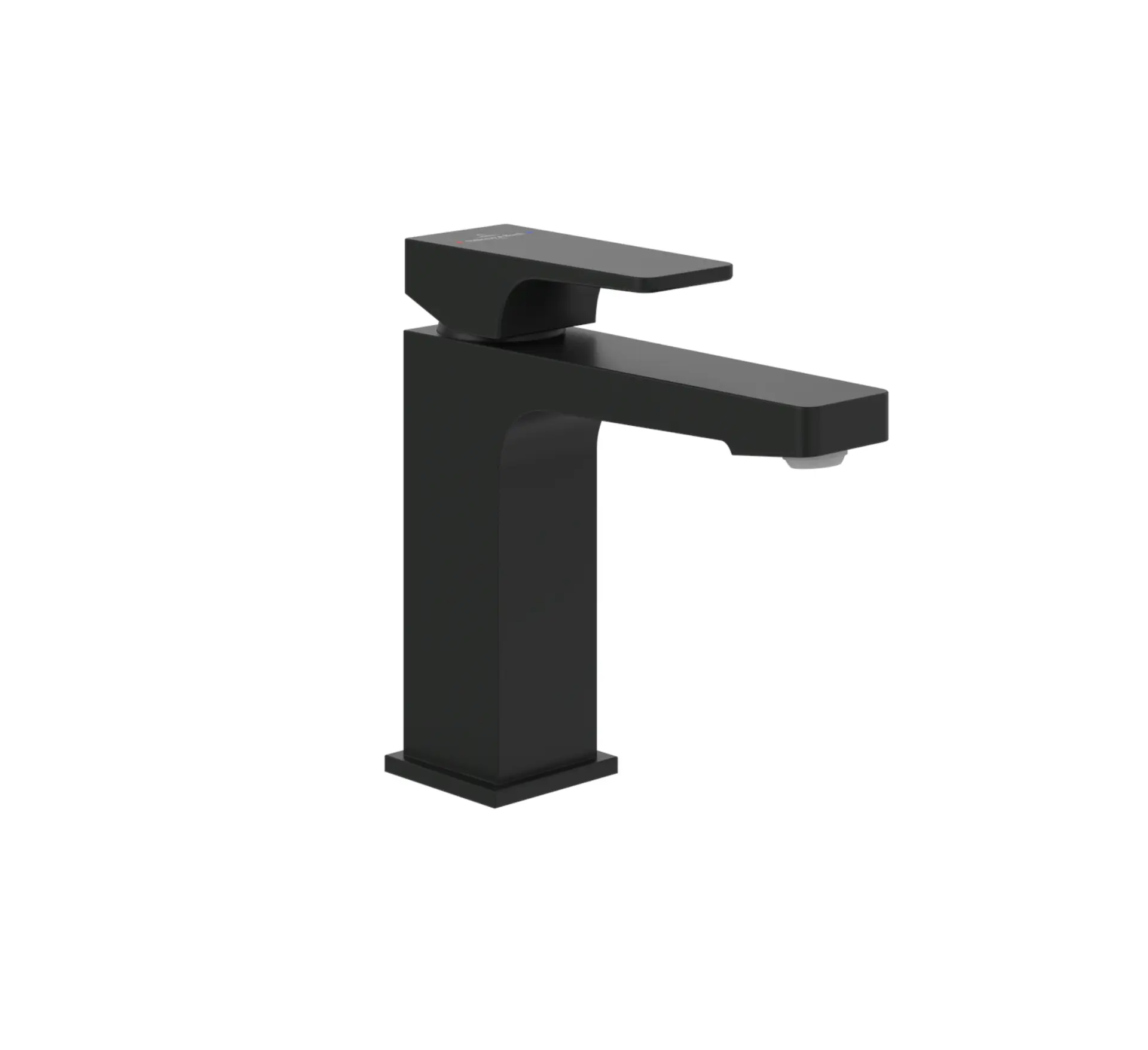 Villeroy & Boch Architectura Square - izlietnes maisītājs AquaSmart, matēti melns TVW125004000K5