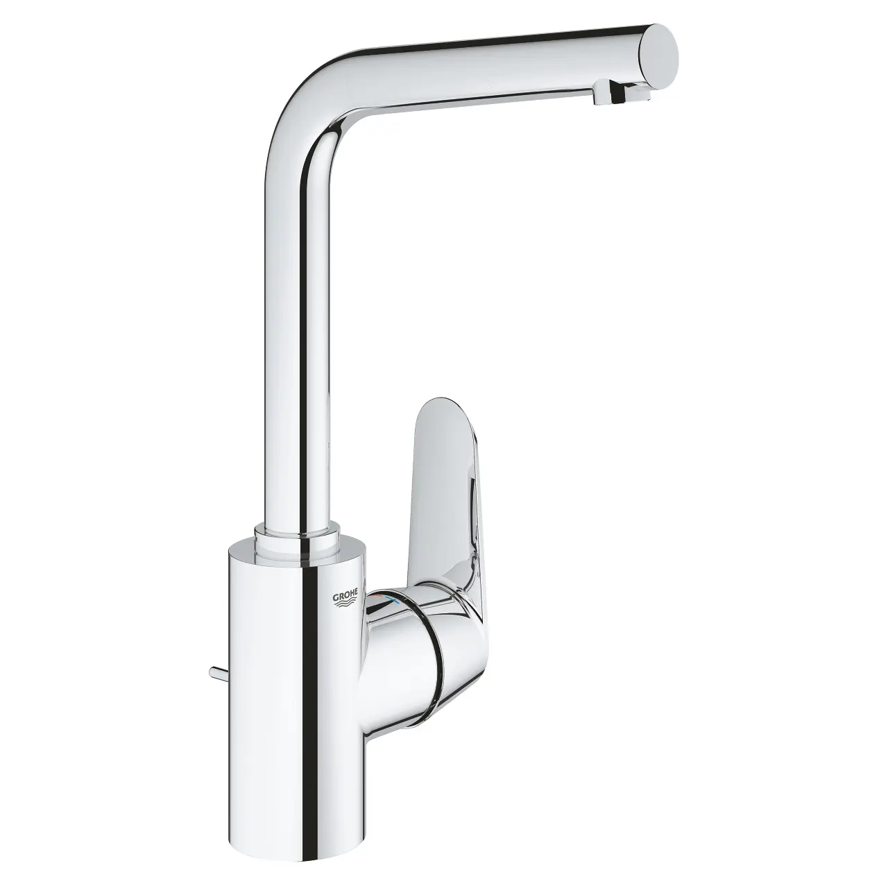 Grohe Eurodisc Cosmopolitan - izlietnes maisītājs ar noteces komplektu, hromēts 23054003