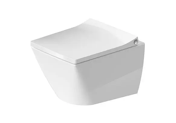 Duravit Viu - piekaramais WC Compact, Rimless, DuraFix, alpu balta 2573090000