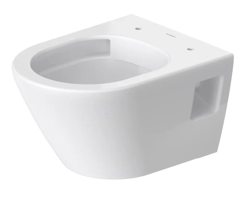 Duravit D-Neo - piekaramais WC, Rimless, balts 2587090000