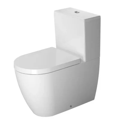 Duravit ME by Starck - stāvošā WC kombinācija, Vario izvads, ar WonderGliss, Alpu balts 21700900001