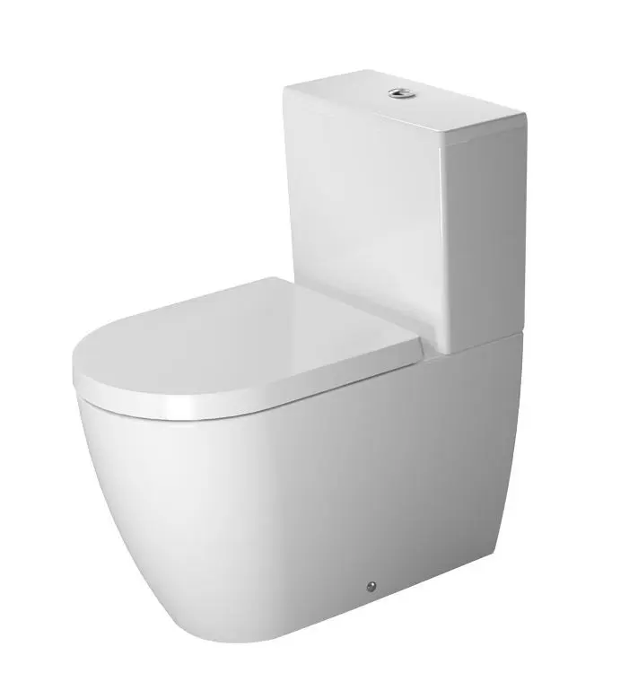 Duravit ME by Starck - stāvošā WC kombinācija, Vario izvads, ar WonderGliss, Alpu balts 21700900001
