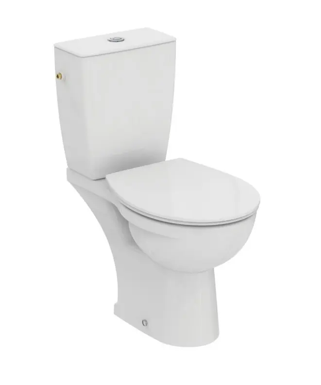 Ideal Standard Eurovit - WC komplekts ar SoftClose sēdekli, aizmugurējs izvads, balts W328501