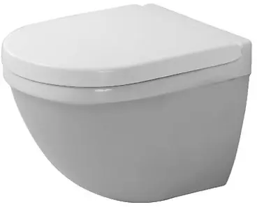 Duravit Starck 3 - piekaramais WC Compact, ar WonderGliss, balts 22270900001