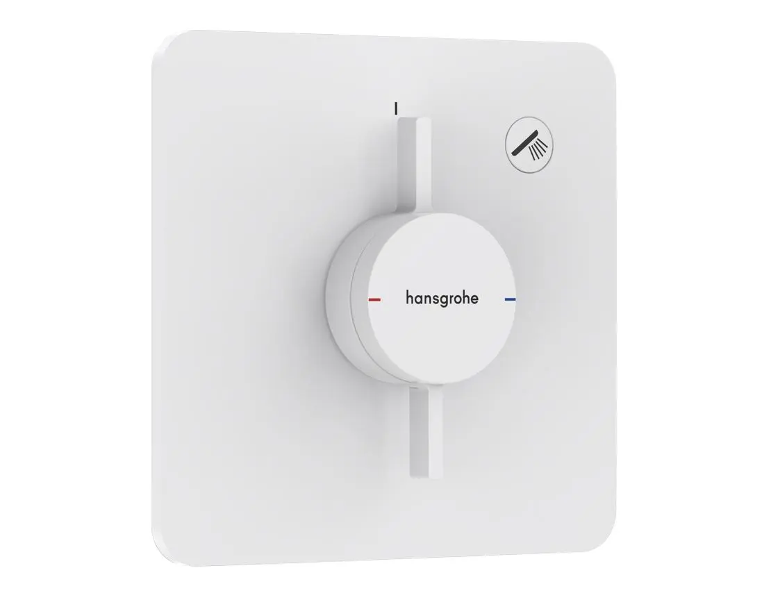 Hansgrohe DuoTurn Q - zemapmetuma dušas maisītājs, balts matēts 75614700