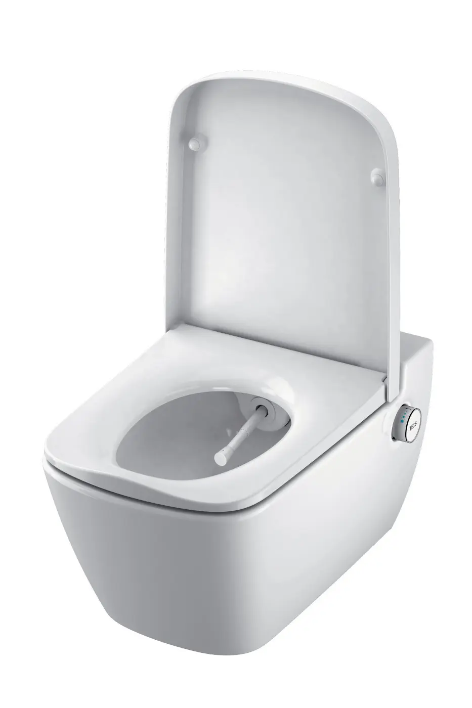 Tece TECEone - dušas WC ar WC sēdekli SoftClose, Rimless, balts TECEONESET