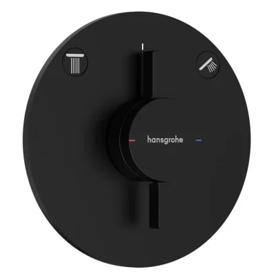 Hansgrohe DuoTurn S - zemapmetuma maisītājs 2 patērētājiem, matēti melns 75418670