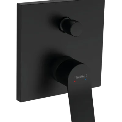 Hansgrohe Vivenis - zemapmetuma vannas maisītājs, 2 patērētājiem, melns matēts 75415670
