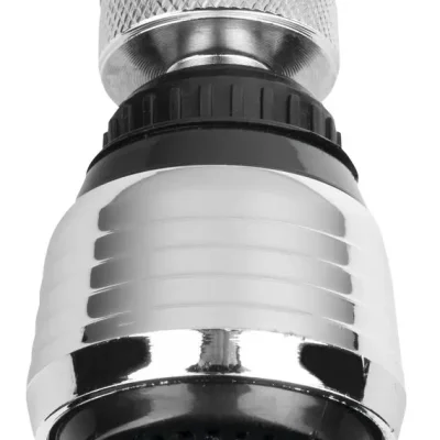Aqualine piederumi - aerators ar šarnīru un slēdzi, redukcijas uzmava M22x1, M24x1, hroms B003