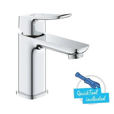 Grohe Dice - izlietnes maisītājs ar Push-Open noteci, hroms 1018570000