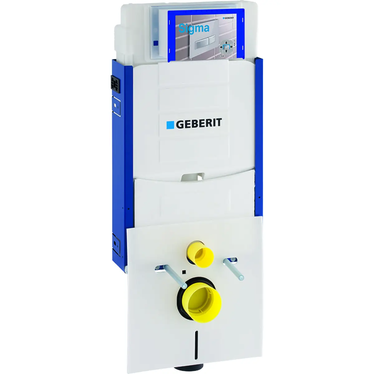 Geberit Kombifix - instalācijas elements piekaramajam WC, 108 cm, zemapmetuma skalošanas tvertne SIGMA 12 cm 110.300.00.5