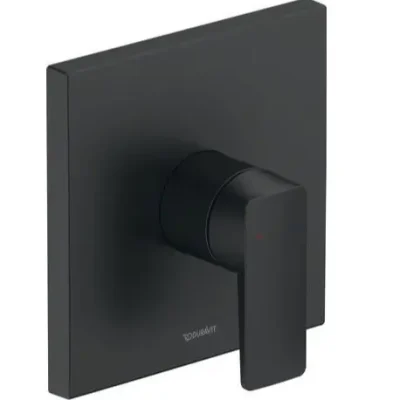 Duravit Manhattan - zemapmetuma dušas maisītājs, matēti melns MH4210010046