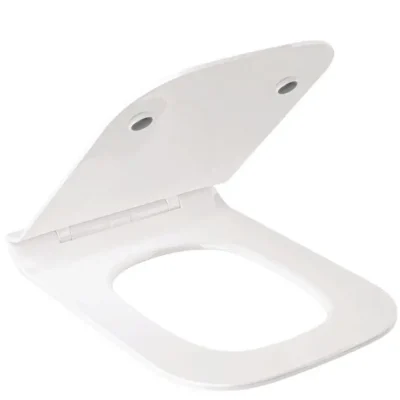 Kludi Resa C - WC sēdeklis Slim, SoftClosing, QuickRelease, balts spīdīgs 28WCS43