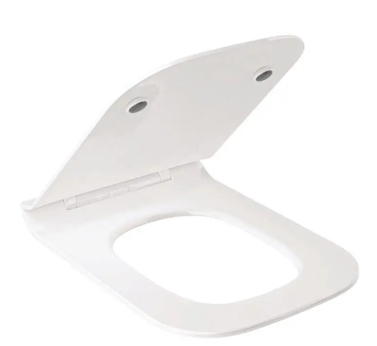 Kludi Resa C - WC sēdeklis Slim, SoftClosing, QuickRelease, balts spīdīgs 28WCS43