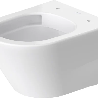 Duravit D-Neo - pie sienas stiprināms WC, Rimless, balts 2588090000