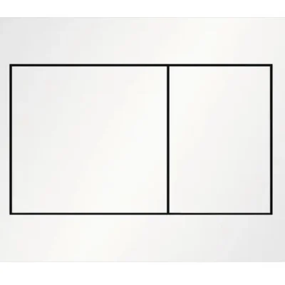 Tece TECEnow - WC vadības plate, balta matēta 9240417