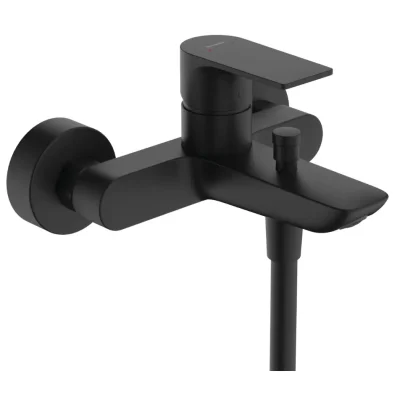 Hansgrohe Rebris E - vannas maisītājs, matēti melns 72450670