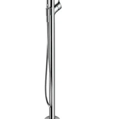 Hansgrohe Talis S - vannas vienas sviras maisītājs ar piederumiem, grīdas montāža, hromēts 72412000