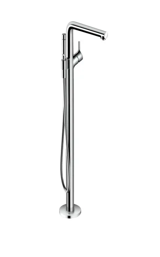 Hansgrohe Talis S - vannas vienas sviras maisītājs ar piederumiem, grīdas montāža, hromēts 72412000