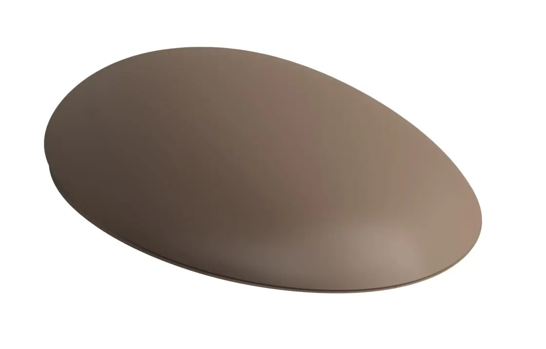 Laufen Il Bagno Alessi - WC sēdeklis, Softclose, matēti brūns H8929711880001