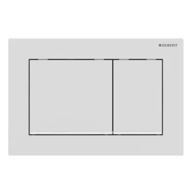 Geberit Omega20 - vadības plate, balta matēta 115.080.01.1