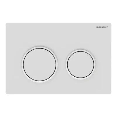 Geberit Omega20 - vadības plate, balta matēta 115.085.01.1