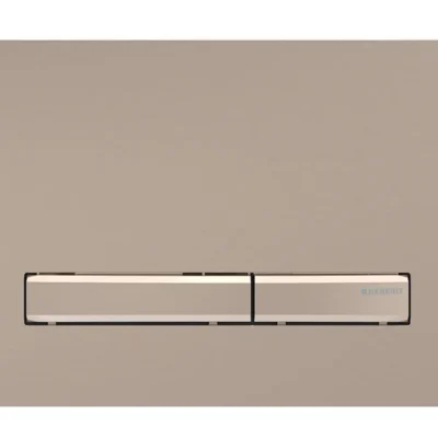 Geberit Sigma50 - WC vadības plate, easy to clean, birstēts sarkanzelts 115.670.QB.2