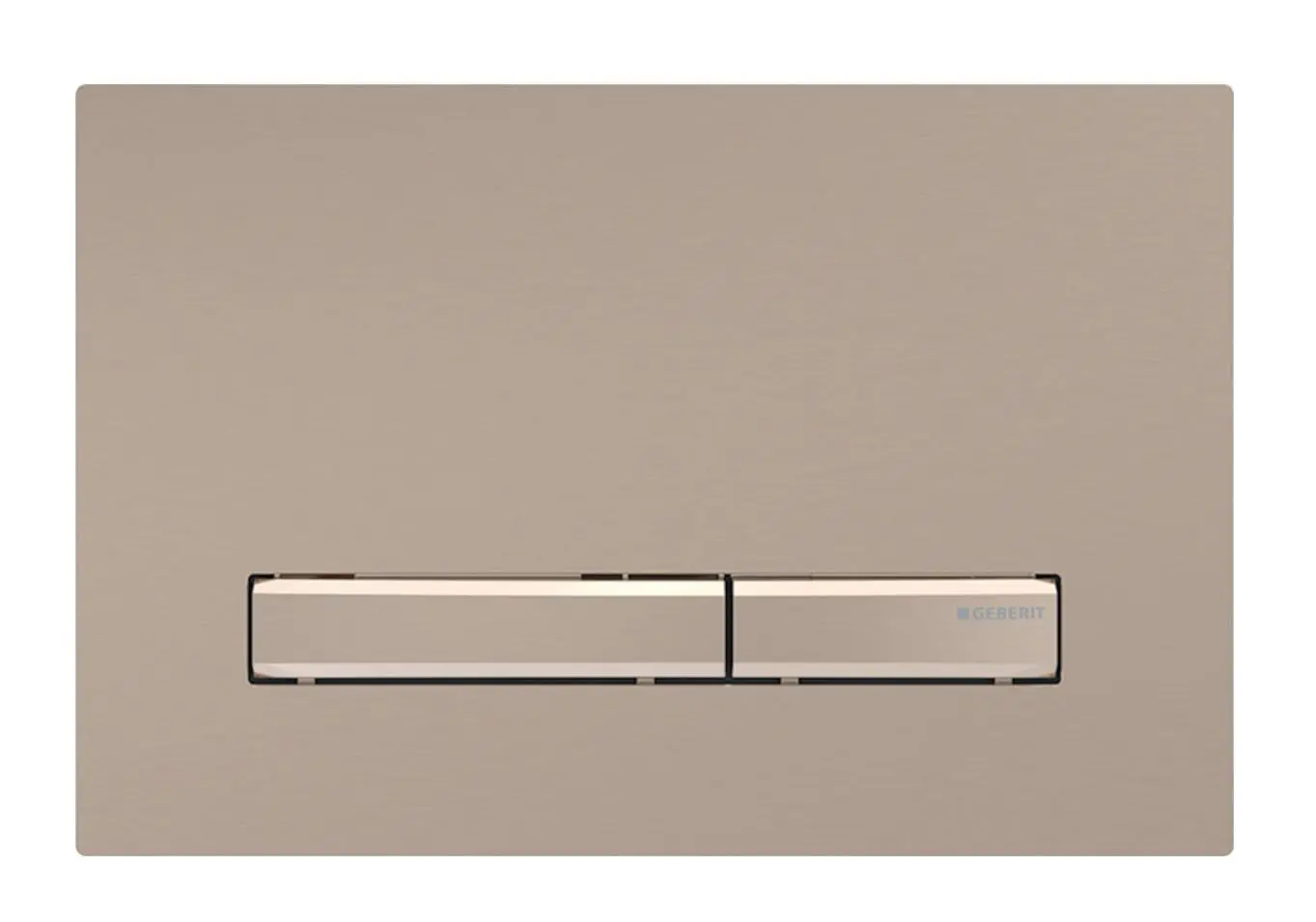 Geberit Sigma50 - WC vadības plate, easy to clean, birstēts sarkanzelts 115.670.QB.2