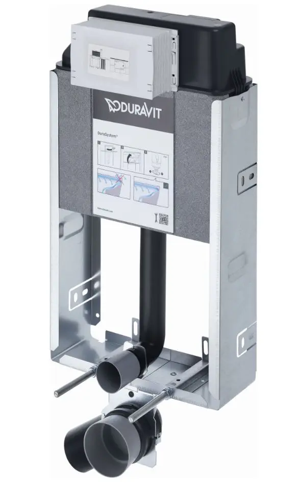 Duravit DuraSystem - priekšsienas uzstādīšana sienas WC, 92 cm, sausajai montāžai WD1015000000