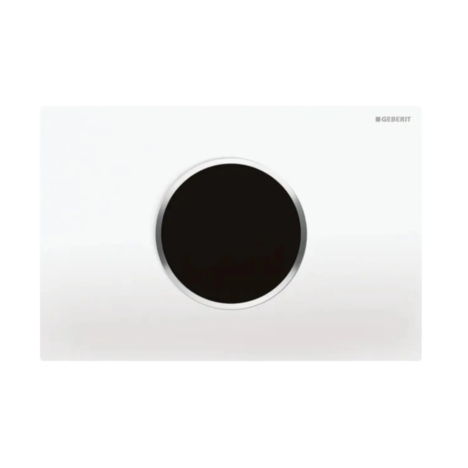 Geberit Sigma10 - elektroniska vadības plate, tīkla barošana, balta/hroms spīdīgs 115.907.KJ.6