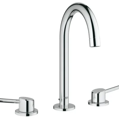 Grohe Concetto - izlietnes maisītājs, 3 caurumu montāža, hromēts 20216001